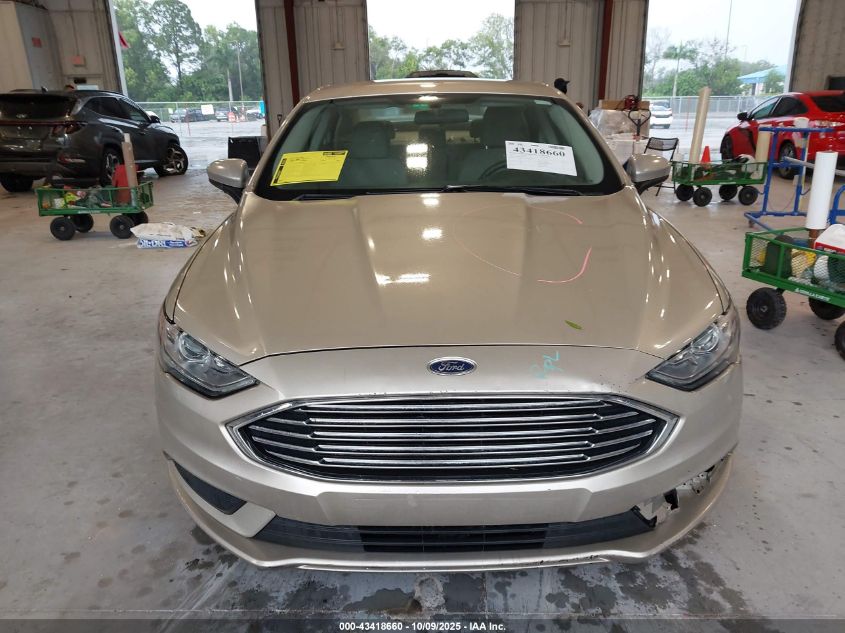 2017 Ford Fusion Se VIN: 3FA6P0HD8HR290129 Lot: 43418660