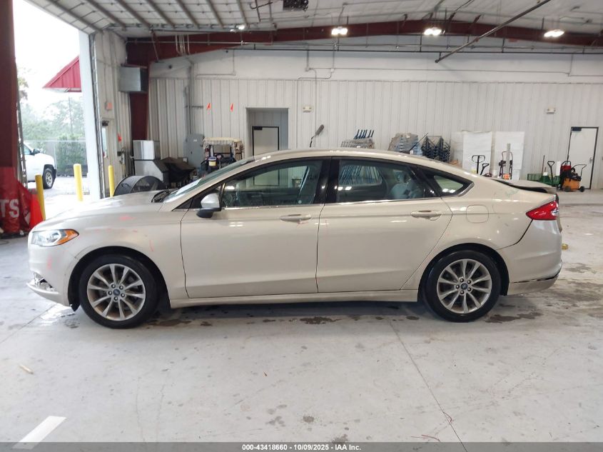 2017 Ford Fusion Se VIN: 3FA6P0HD8HR290129 Lot: 43418660