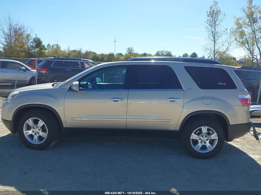 2008 GMC Acadia Slt-2 VIN: 1GKEV33738J229591 Lot: 43418671