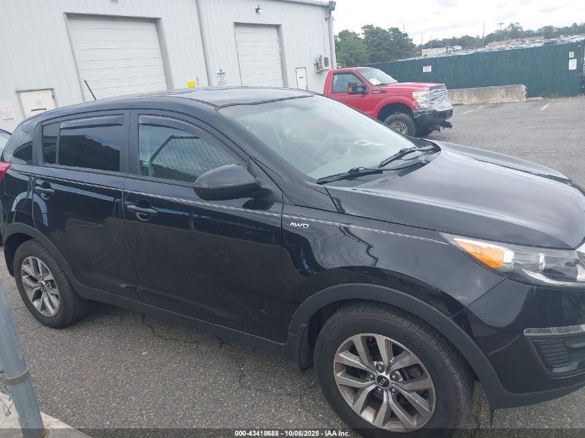 2016 Kia Sportage Lx VIN: KNDPBCAC1G7811729 Lot: 43418688