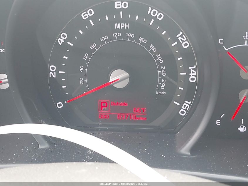 2016 Kia Sportage Lx VIN: KNDPBCAC1G7811729 Lot: 43418688