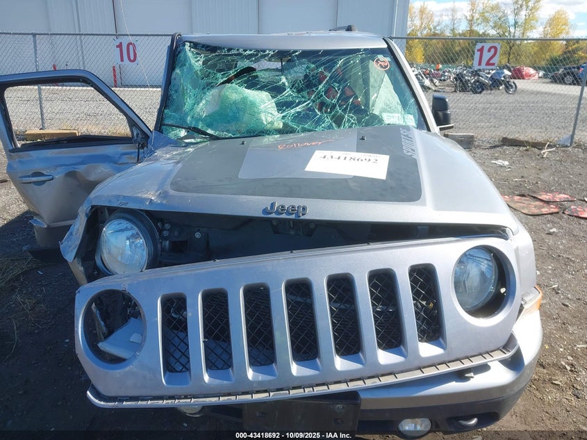 2017 Jeep Patriot Sport Se 4X4 VIN: 1C4NJRBB6HD163908 Lot: 43418692