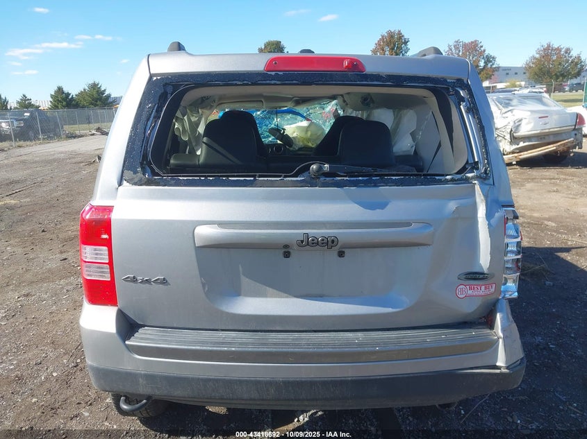 2017 Jeep Patriot Sport Se 4X4 VIN: 1C4NJRBB6HD163908 Lot: 43418692