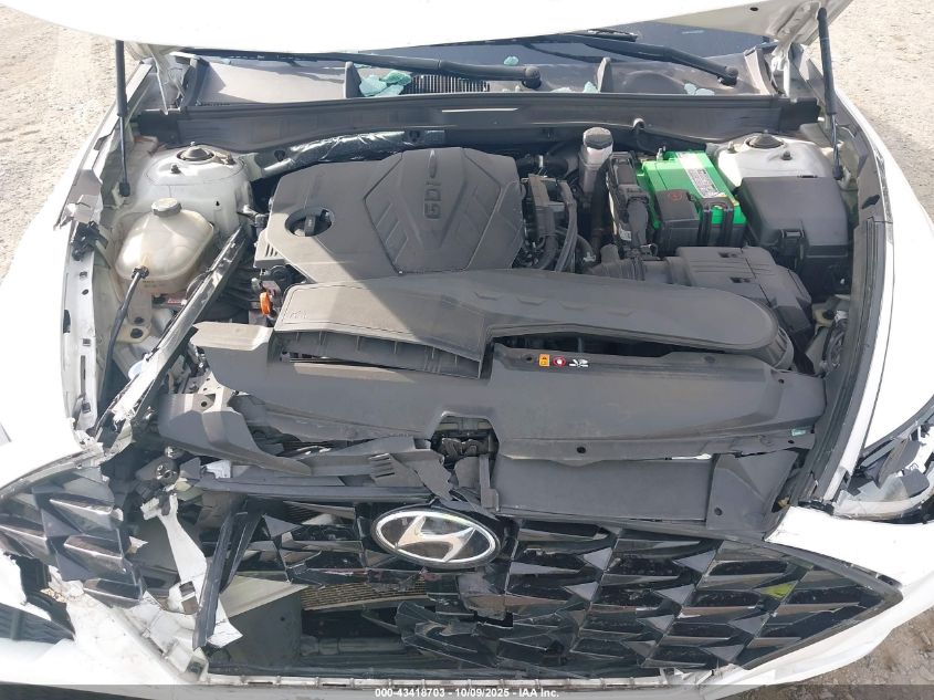 2021 Hyundai Sonata Sel VIN: KMHL64JA4MA166091 Lot: 43418703