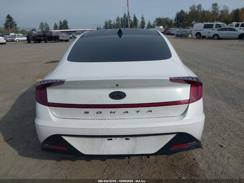 2021 Hyundai Sonata Sel VIN: KMHL64JA4MA166091 Lot: 43418703