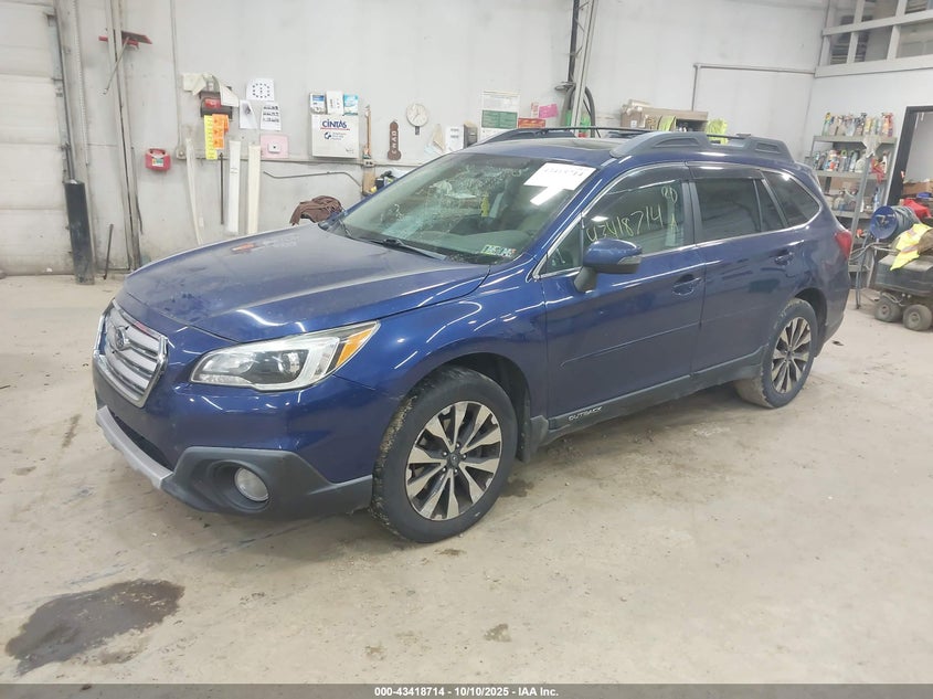 2016 SUBARU OUTBACK 3.6R LIMITED 4S4BSENC3G3344283