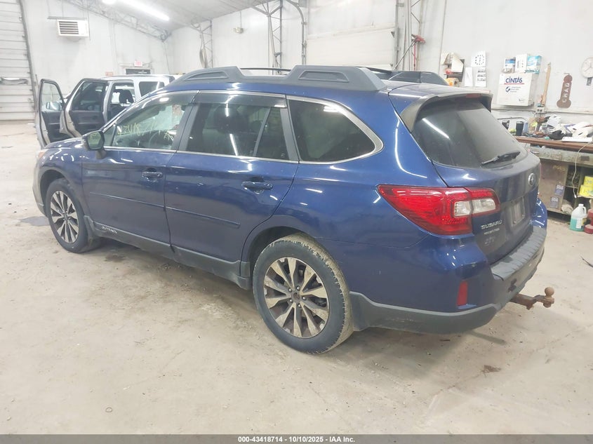 2016 SUBARU OUTBACK 3.6R LIMITED 4S4BSENC3G3344283