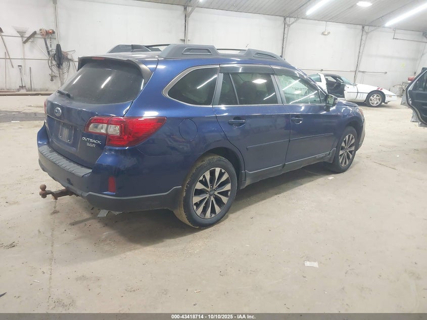 2016 SUBARU OUTBACK 3.6R LIMITED 4S4BSENC3G3344283