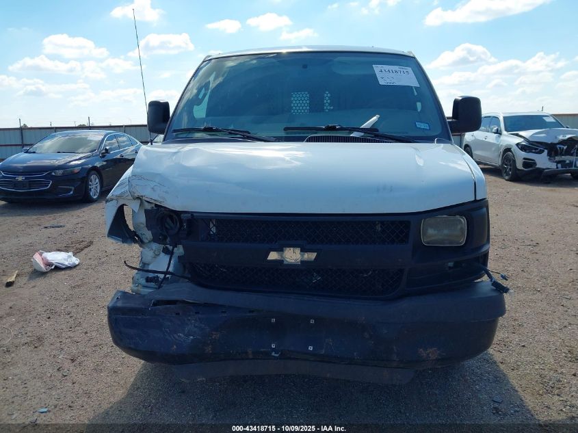 2016 Chevrolet Express 2500 Work Van VIN: 1GCWGAFF4G1288830 Lot: 43418715