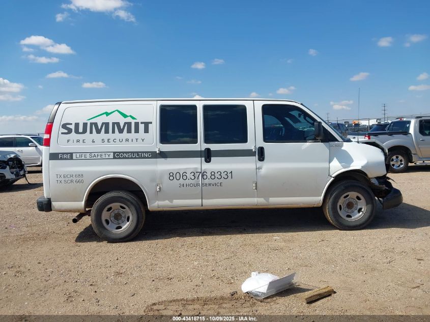 2016 Chevrolet Express 2500 Work Van VIN: 1GCWGAFF4G1288830 Lot: 43418715