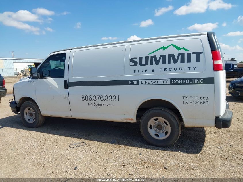 2016 Chevrolet Express 2500 Work Van VIN: 1GCWGAFF4G1288830 Lot: 43418715