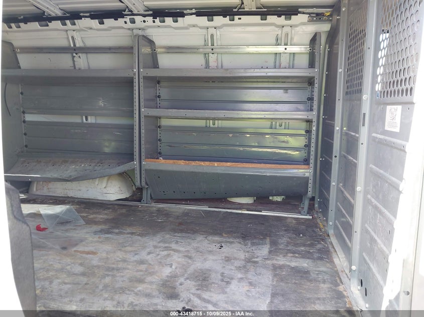 2016 Chevrolet Express 2500 Work Van VIN: 1GCWGAFF4G1288830 Lot: 43418715