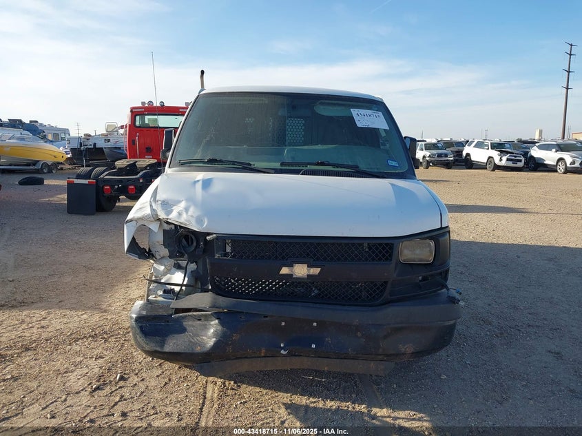 2016 Chevrolet Express 2500 Work Van VIN: 1GCWGAFF4G1288830 Lot: 43418715