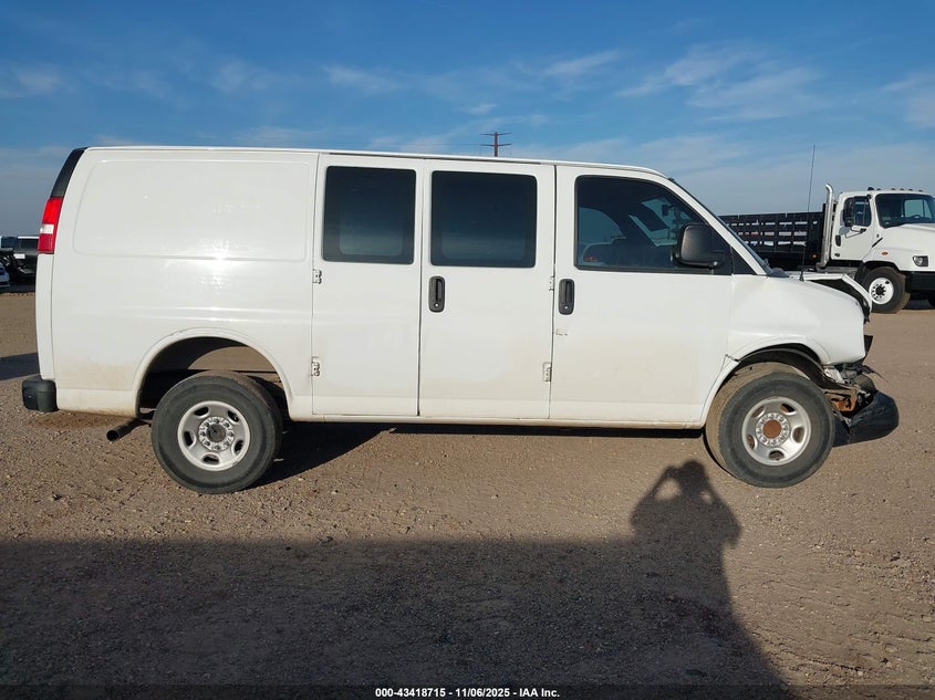 2016 Chevrolet Express 2500 Work Van VIN: 1GCWGAFF4G1288830 Lot: 43418715