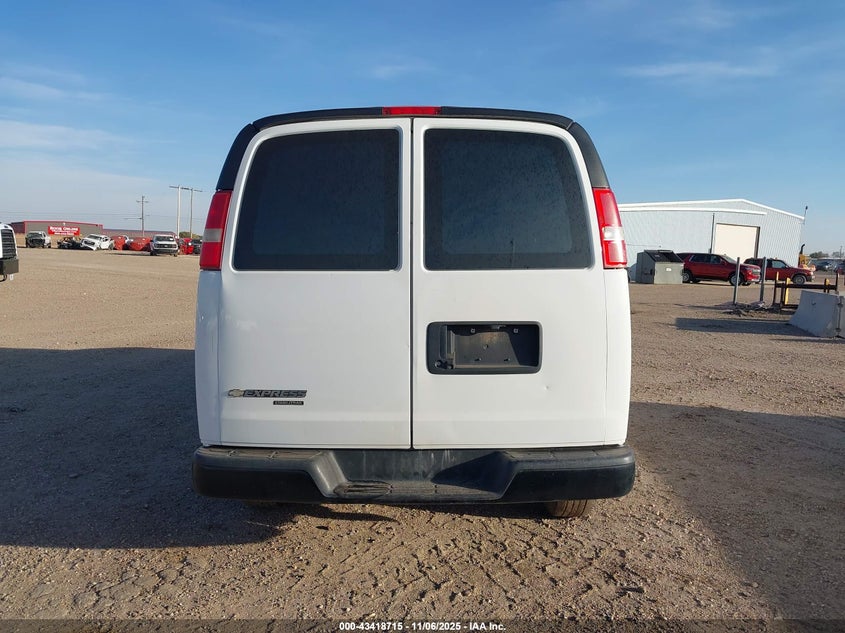 2016 Chevrolet Express 2500 Work Van VIN: 1GCWGAFF4G1288830 Lot: 43418715