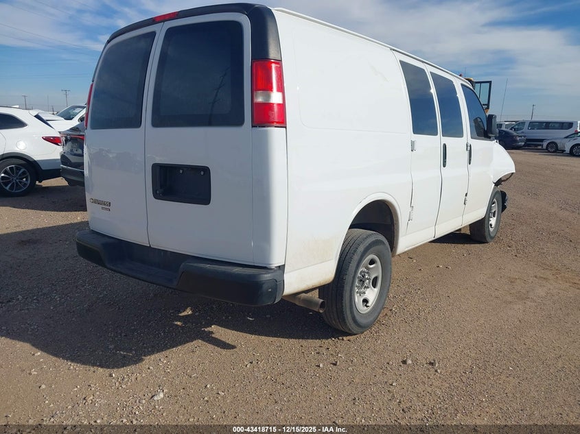 Vin: 1gcwgaff4g1288830, lot: 43913533, chevrolet express 2500 work van 20164