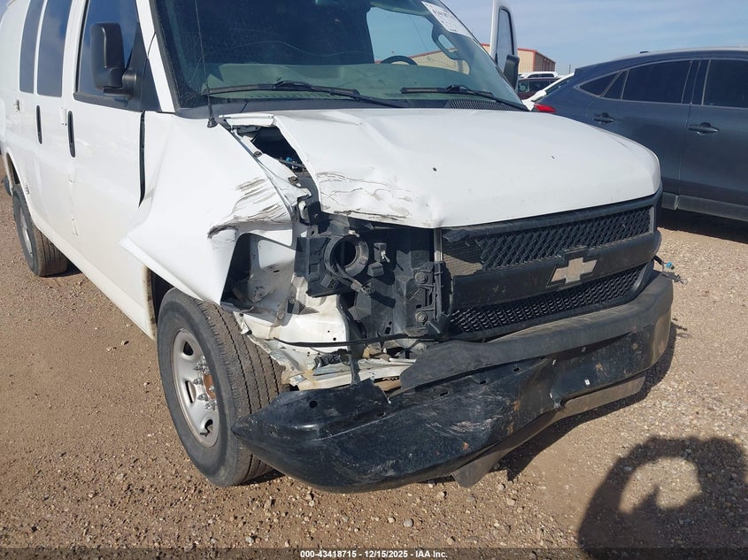 2016 Chevrolet Express 2500 Work Van VIN: 1GCWGAFF4G1288830 Lot: 43418715