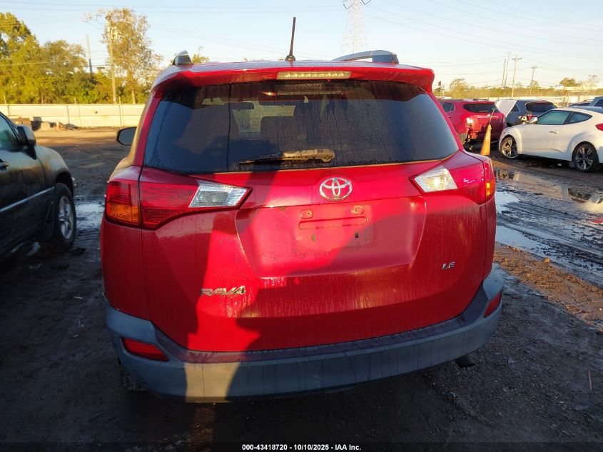 2015 Toyota Rav4 Le VIN: 2T3ZFREV1FW221982 Lot: 43418720