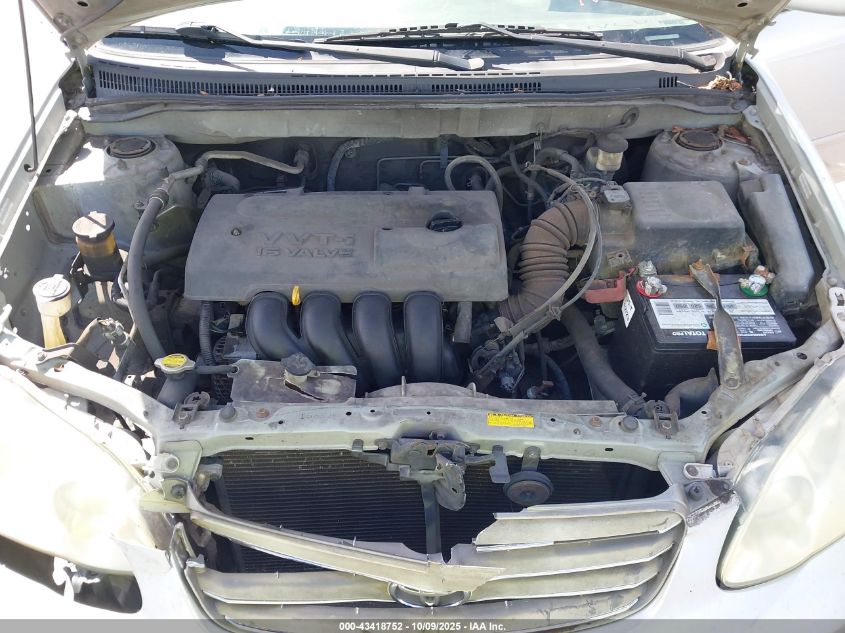 2004 Toyota Corolla Le VIN: 1NXBR32E94Z194188 Lot: 43418752