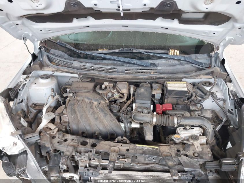 2019 Nissan Versa 1.6 S+ VIN: 3N1CN7AP7KL831930 Lot: 43418763