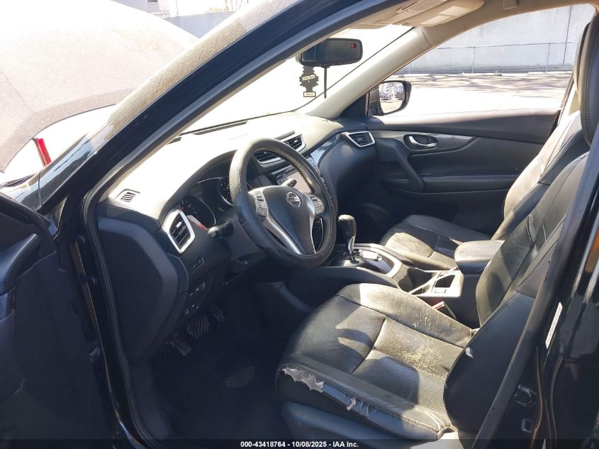 2015 Nissan Rogue Sl VIN: 5N1AT2MV5FC840890 Lot: 43418764