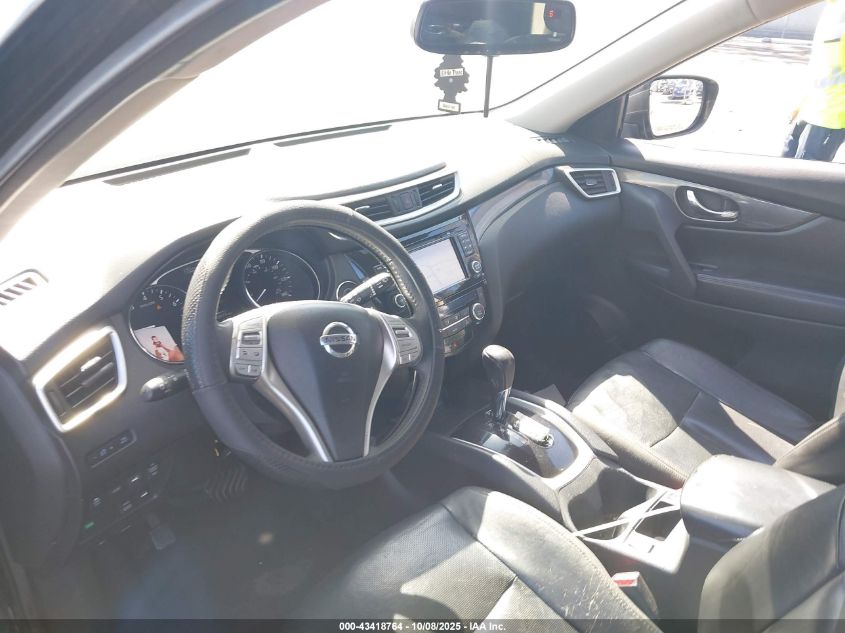 2015 Nissan Rogue Sl VIN: 5N1AT2MV5FC840890 Lot: 43418764