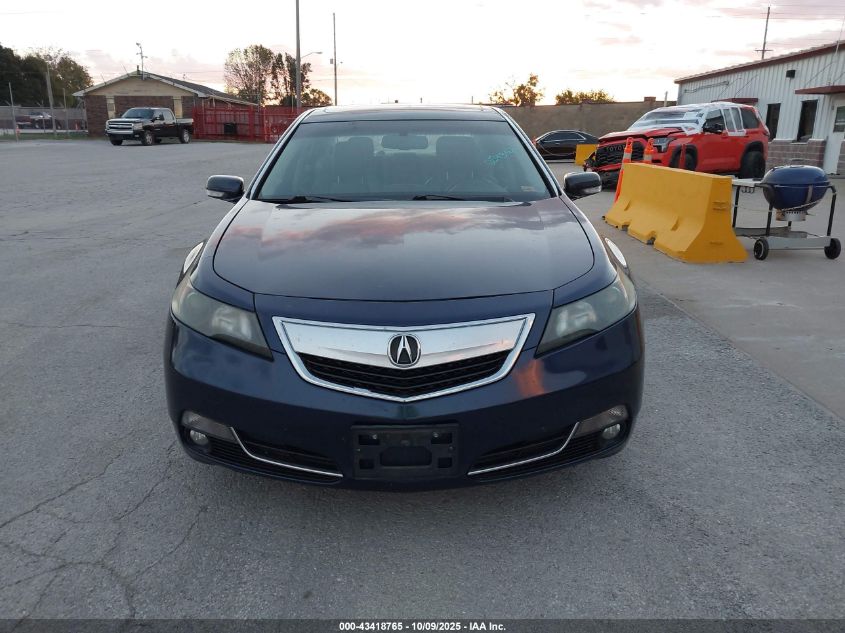 2013 Acura Tl 3.7 VIN: 19UUA9F50DA003102 Lot: 43418765