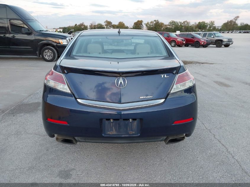 2013 Acura Tl 3.7 VIN: 19UUA9F50DA003102 Lot: 43418765