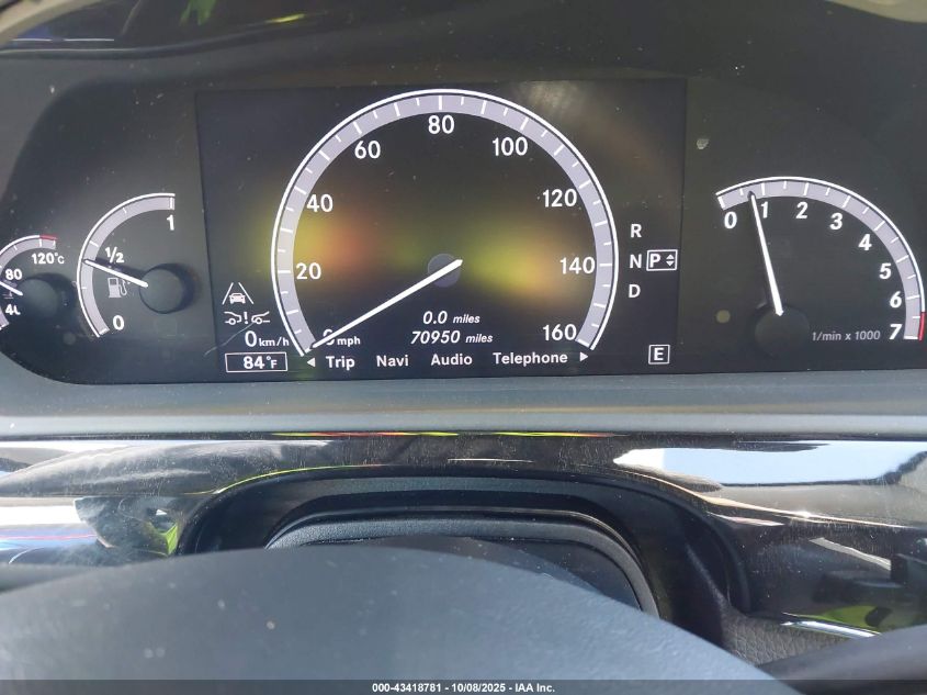 2013 Mercedes-Benz S 550 VIN: WDDNG7DB4DA502893 Lot: 43418781