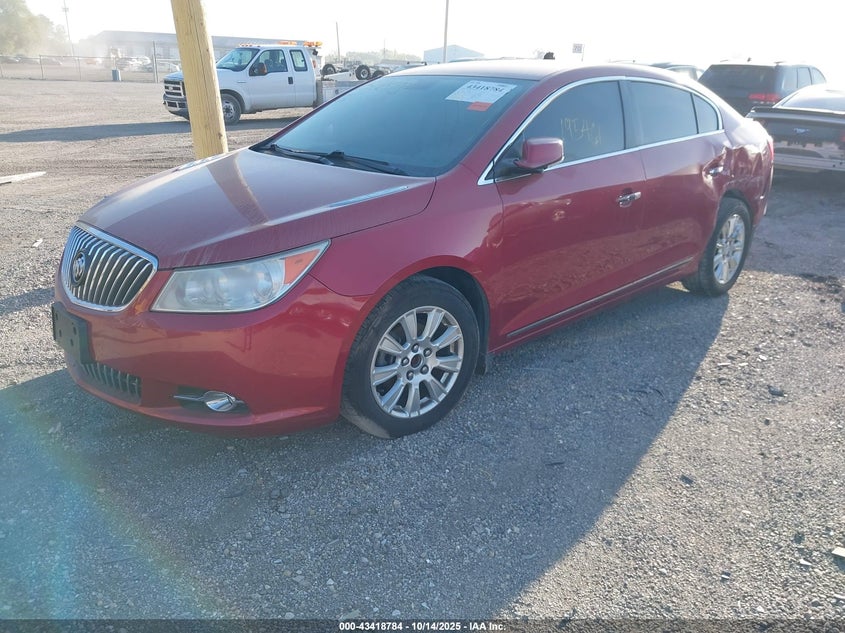 Vin: 1g4gc5er2df188349, lot: 43913602, buick lacrosse leather group 20132