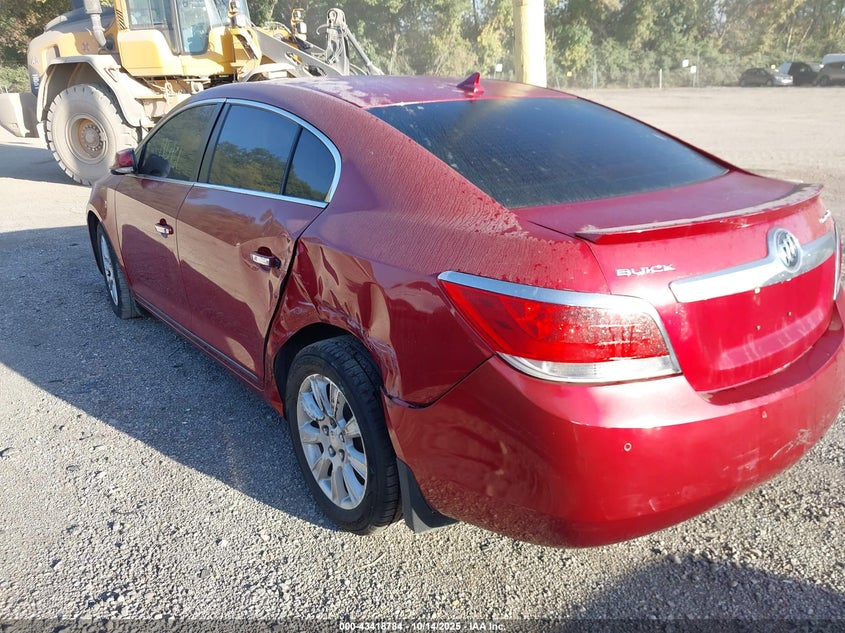 Vin: 1g4gc5er2df188349, lot: 43913602, buick lacrosse leather group 20133