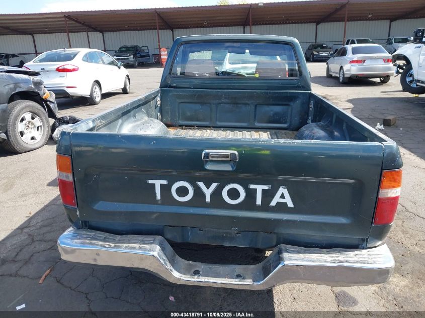 1992 Toyota Pickup 1/2 Ton Short Wheelbase VIN: JT4RN81A6N0102277 Lot: 43418791