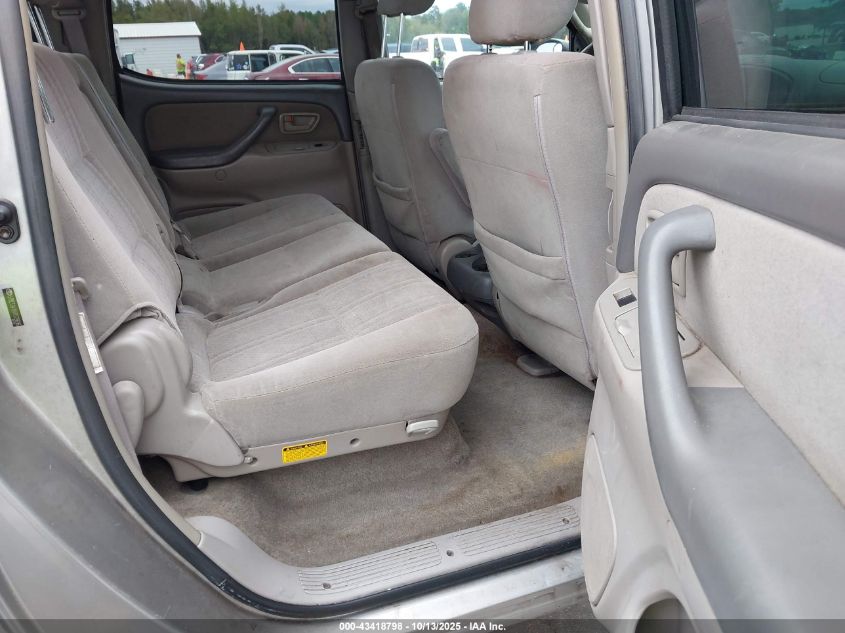 2006 Toyota Tundra Sr5 V8 VIN: 5TBET341X6S529696 Lot: 43418798