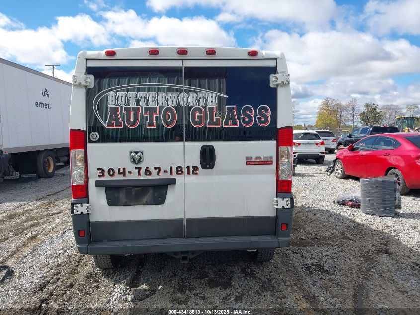 2017 Ram Promaster 1500 Low Roof 136 Wb VIN: 3C6TRVAG2HE517421 Lot: 43418813