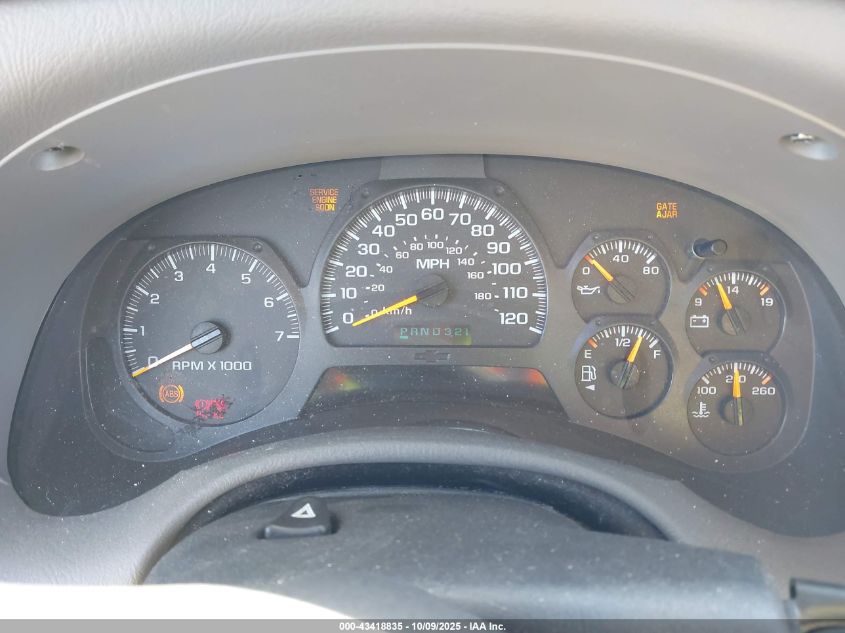 2004 Chevrolet Trailblazer Lt VIN: 1GNDT13S242196522 Lot: 43418835