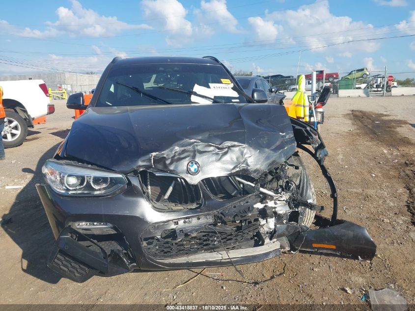2019 BMW X3 xDrive30I VIN: 5UXTR9C51KLP84378 Lot: 43418837