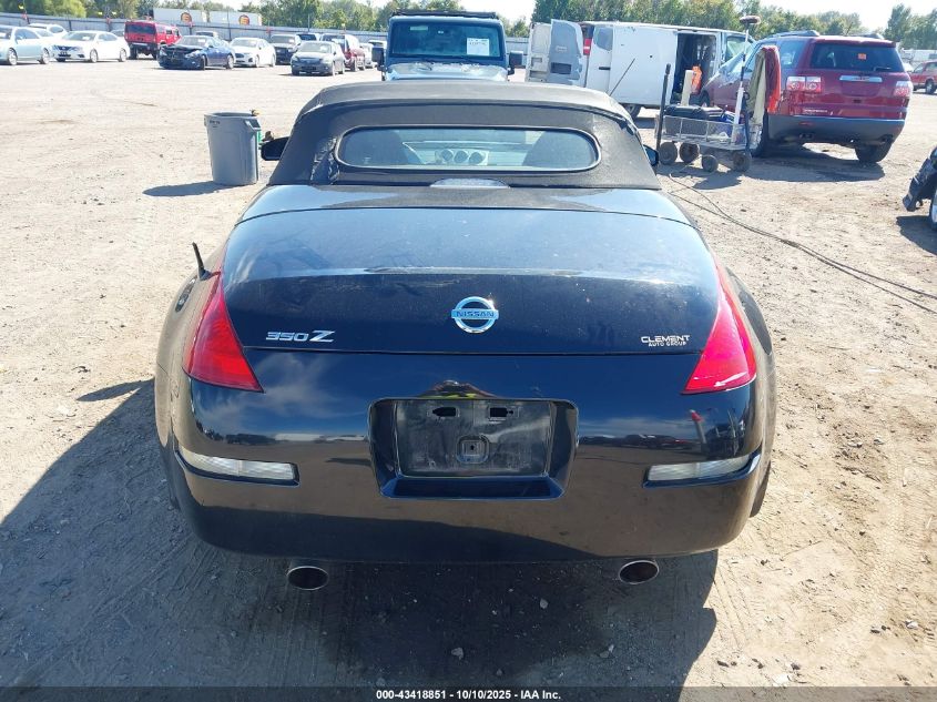 2005 Nissan 350Z Enthusiast VIN: JN1AZ36AX5M758085 Lot: 43418851