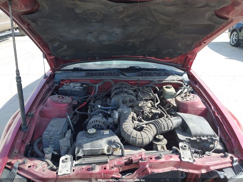 2006 Ford Mustang V6 VIN: 1ZVHT80N065177676 Lot: 43418854