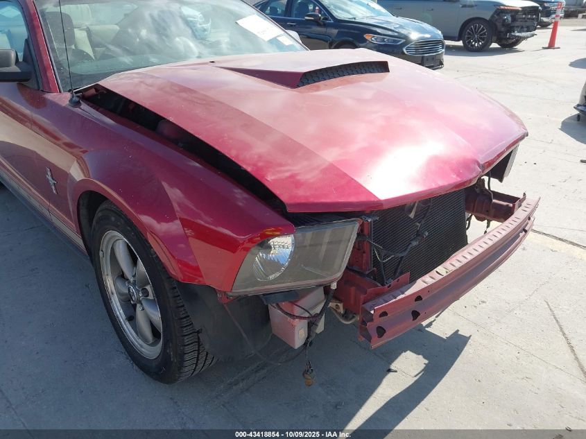 2006 Ford Mustang V6 VIN: 1ZVHT80N065177676 Lot: 43418854