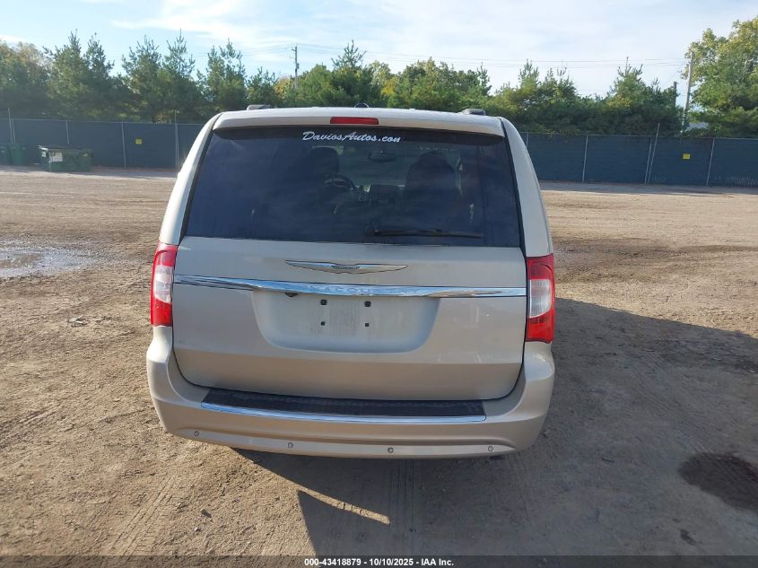 2013 Chrysler Town & Country Touring-L VIN: 2C4RC1CG0DR510292 Lot: 43418879