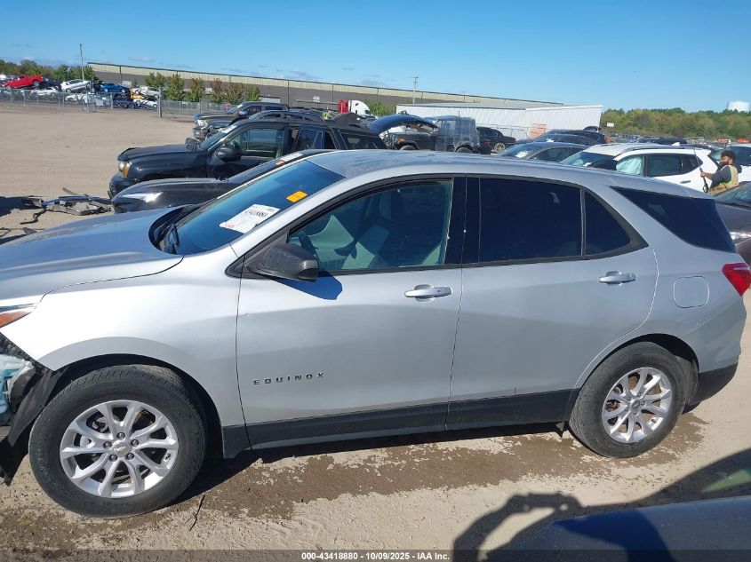 2019 Chevrolet Equinox Ls VIN: 3GNAXSEV6KL165256 Lot: 43418880