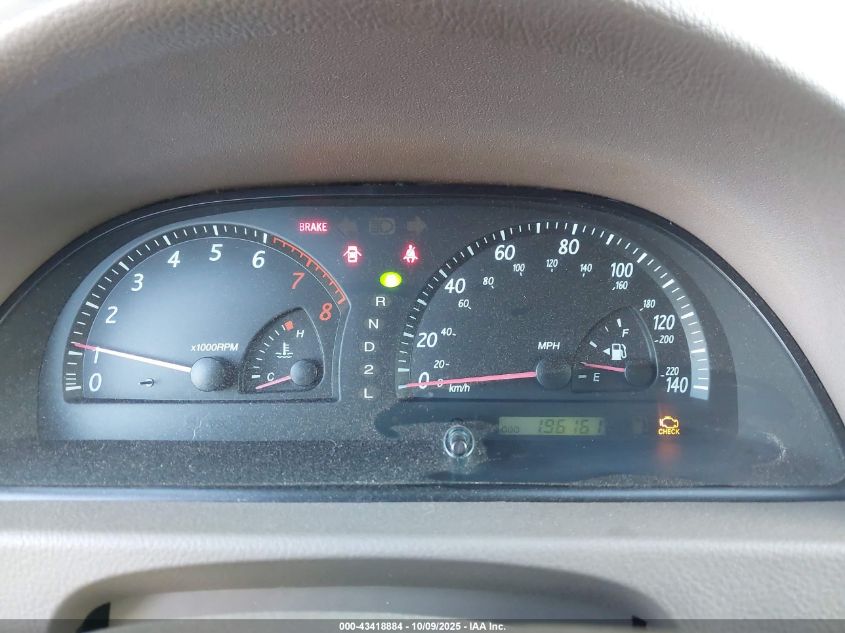 2003 Toyota Camry Le VIN: JTDBE32K430188939 Lot: 43418884