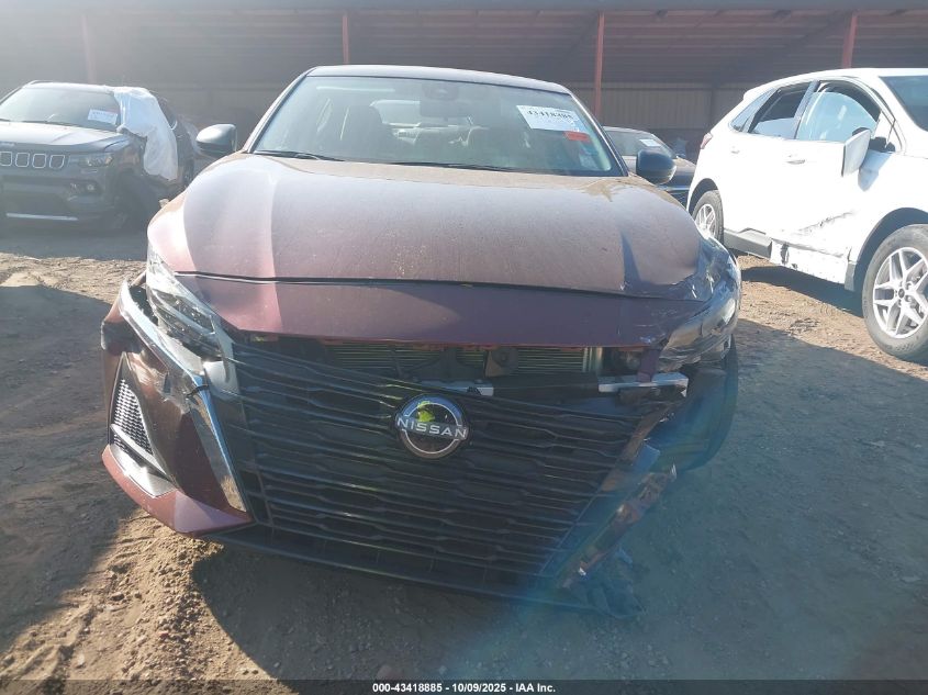 2025 Nissan Altima Sv Fwd VIN: 1N4BL4DV1SN324857 Lot: 43418885