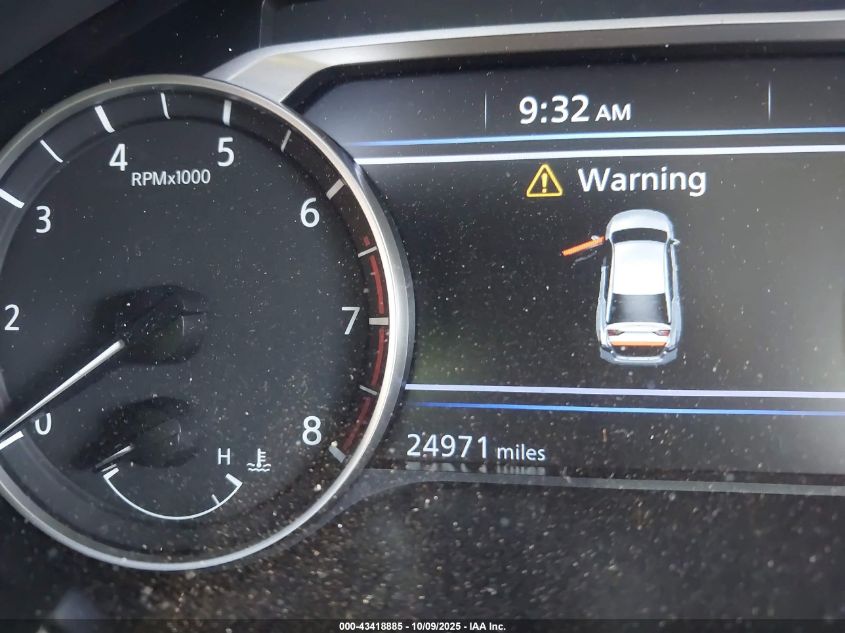 2025 Nissan Altima Sv Fwd VIN: 1N4BL4DV1SN324857 Lot: 43418885