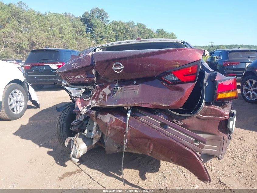 2025 Nissan Altima Sv Fwd VIN: 1N4BL4DV1SN324857 Lot: 43418885