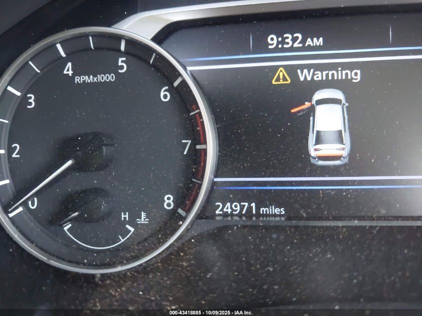 2025 Nissan Altima Sv Fwd VIN: 1N4BL4DV1SN324857 Lot: 43418885