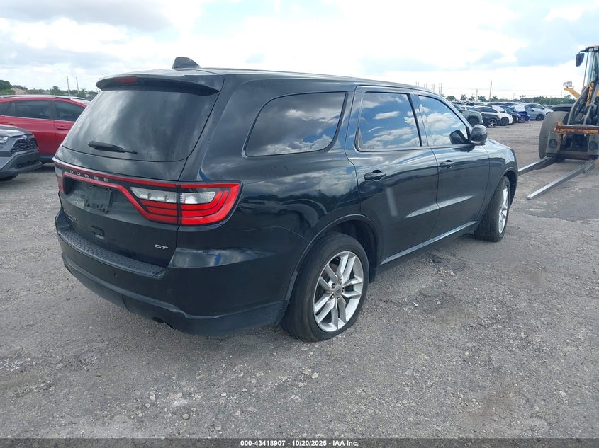 Vin: 1c4rdhdg0hc774373, lot: 43913724, dodge durango gt rwd 20174