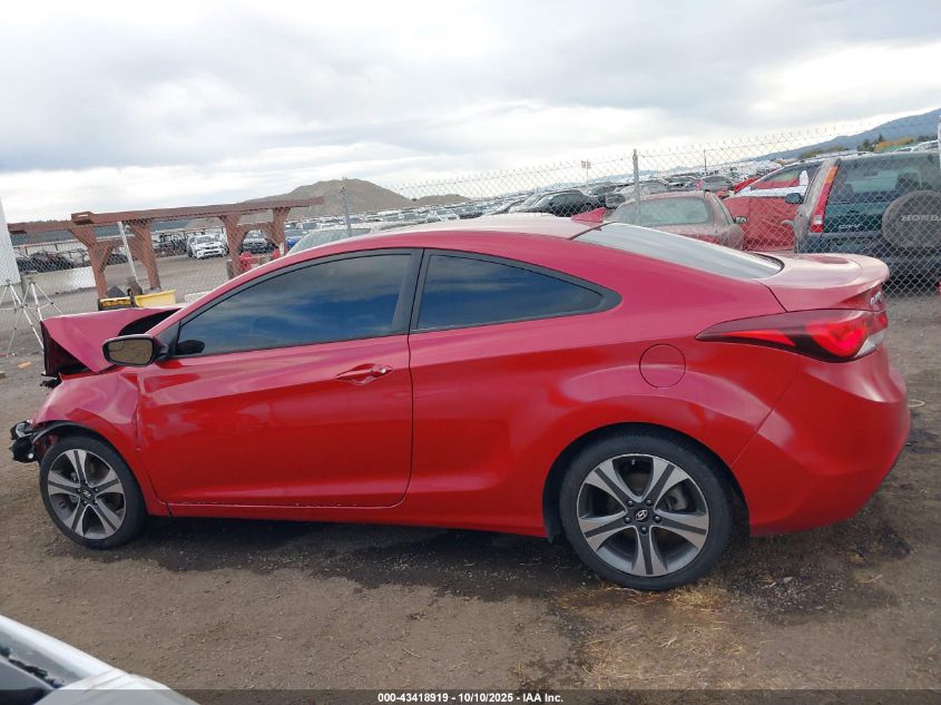 2014 Hyundai Elantra VIN: KMHDH6AH6EU026731 Lot: 43418919