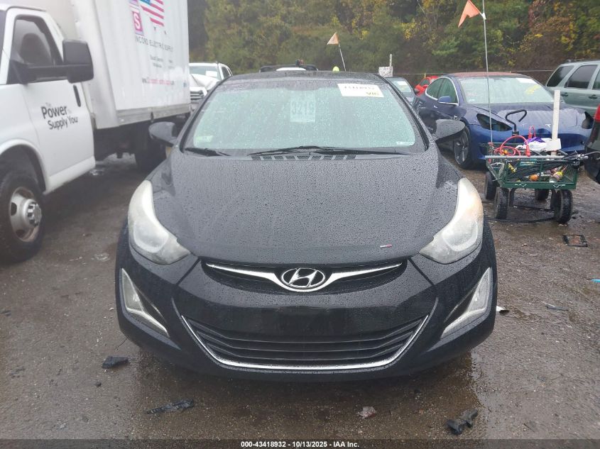 2014 Hyundai Elantra Se VIN: 5NPDH4AE5EH482390 Lot: 43418932