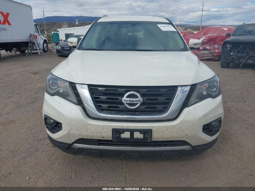 2018 Nissan Pathfinder Sl VIN: 5N1DR2MM6JC614028 Lot: 43418941